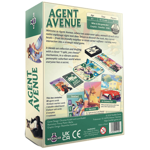 Agent Avenue - Game Nerdz