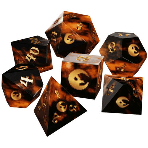 The Crooked Moon RPG: Dice Set (7)