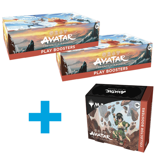 Magic: The Gathering - Avatar the Last Airbender - Bundle of (2 Play Boxes) + (1 Collector Box)