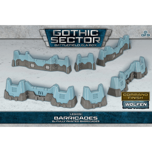 Battlefield in a Box: Gothic Sector - Legion Barricades (Wolfen)