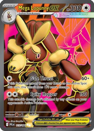 Mega Lopunny ex - 115/094 115 - ME02 Phantasmal Flames Holofoil