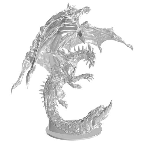 Dungeons & Dragons: Nolzur's Marvelous Miniatures - Adult Amethyst Dragon (Unpainted) (PREORDER)