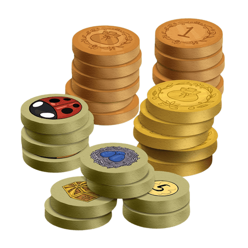 A Wild Venture: Wooden Tokens