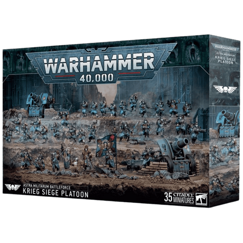 Warhammer 40K: Astra Militarum Battleforce - Krieg Siege Platoon