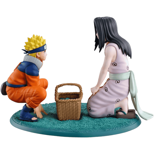 Naruto: Naruto Uzumaki & Haku (The Land of The Waves) Revible Moment Ichibansho Figure