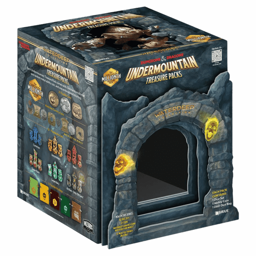 Sirius Dice: Dungeons & Dragons Undermountain: Treasure Packs - Display (25)