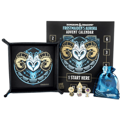 FanRoll: Dungeons & Dragons Frostmaiden's Aurora - Advent Dice Calendar