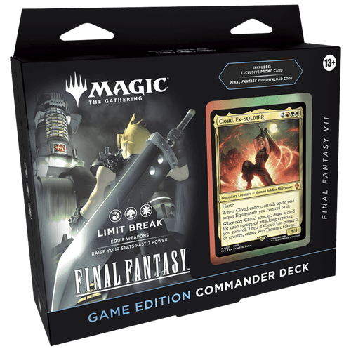 Magic: The Gathering - Final Fantasy VII - Limit Break - Commander Deck Game Edition