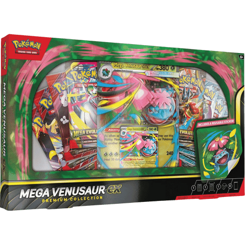 Pokemon: Mega Venusaur ex - Premium Collection