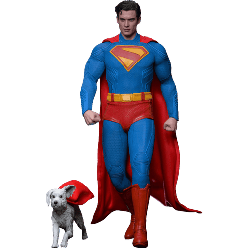 DC Studios: Superman: Superman & Krypto MMS812 - 1/6th Scale Collectible Figure