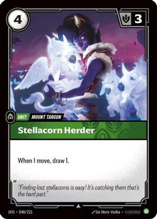 Stellacorn Herder (048/221) - Spiritforged Foil