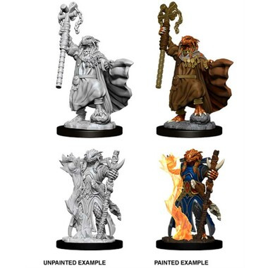 Dungeons & Dragons: Nolzur's Marvelous Unpainted Miniatures - Female Dragonborn Sorcerer