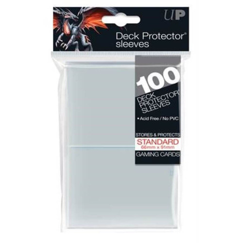 Clear Standard Size Card Sleeves (100ct)