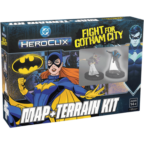 DC HeroClix: Fight for Gotham City - Map & Terrain Kit (PREORDER)
