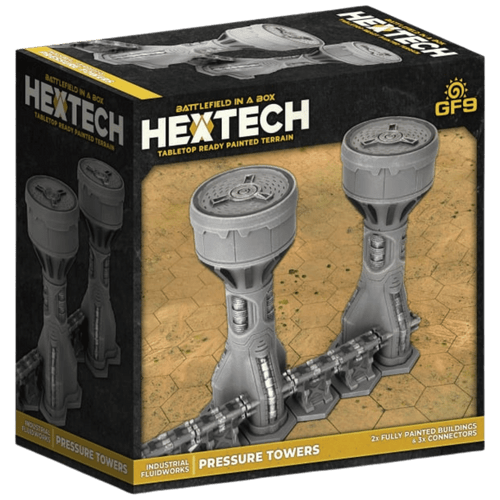 Battlefield in a Box: Hextech Terrain - Industrial Fluidworks: Pressure Tower