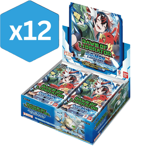 Digimon TCG: Dawn of Liberator - Booster Box (EX-11) (Sealed Case)