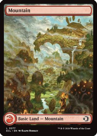 Mountain (0277) (ECL-277) - Lorwyn Eclipsed Foil