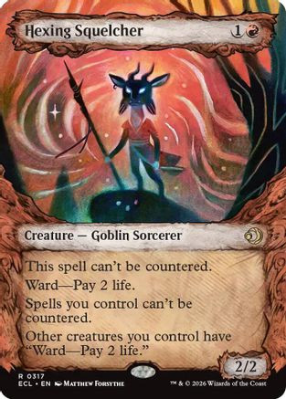 Hexing Squelcher (Showcase) (ECL-317) - Lorwyn Eclipsed Foil