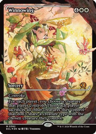 Winnowing (Showcase) (ECL-382) - Lorwyn Eclipsed Foil