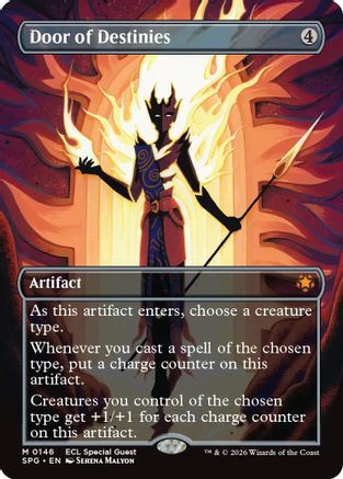 Door of Destinies (Borderless) (SPG-146) - Special Guests Foil