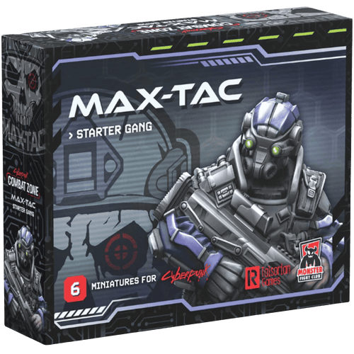 Cyberpunk RED: Combat Zone - MAX-TAC Starter Gang (PREORDER)