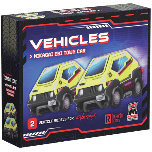 Cyberpunk RED: Combat Zone - Mikagai Ebi Town Car (PREORDER)