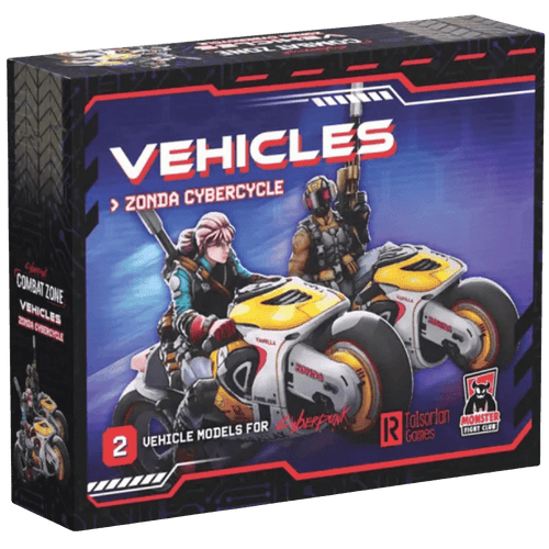 Cyberpunk RED: Combat Zone - Zonda Cybercycle (PREORDER)