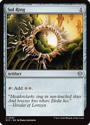Sol Ring (0057) (ECC-057) - Commander: Lorwyn Eclipsed