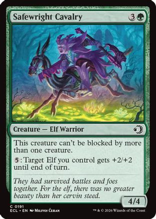 Safewright Cavalry (ECL-191) - Lorwyn Eclipsed