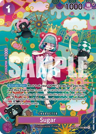 Sugar (SP) (OP10-065) The Azure Sea's Seven Foil - Game Nerdz