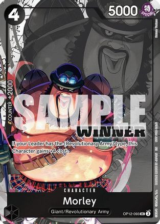 Morley (Winner Pack 2026 Vol. 1) (OP12-093) One Piece Promotion Cards Foil