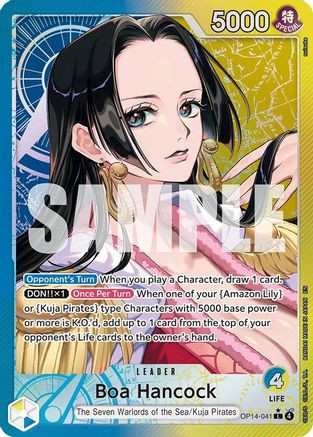 Boa Hancock - OP14-041 (Alternate Art) (OP14-041) The Azure Sea's