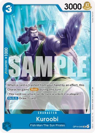 Kuroobi (OP14-045) The Azure Sea's Seven