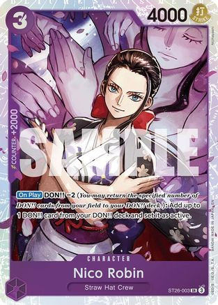 Nico Robin (ST26-003) Starter Deck 26: PURPLE/BLACK Monkey.D.Luffy