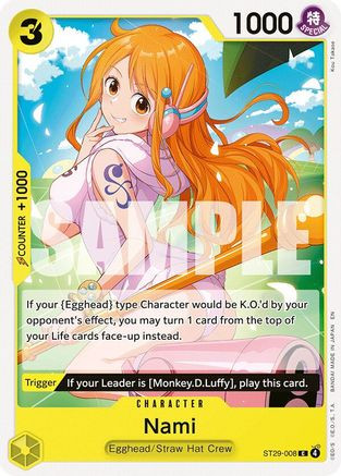 Nami (ST29-008) Starter Deck 29: Egghead