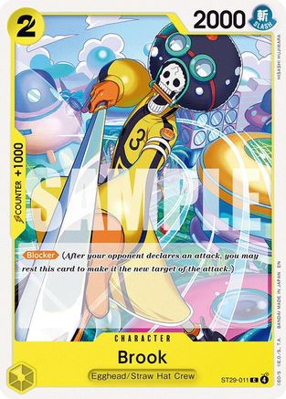 Brook (ST29-011) Starter Deck 29: Egghead