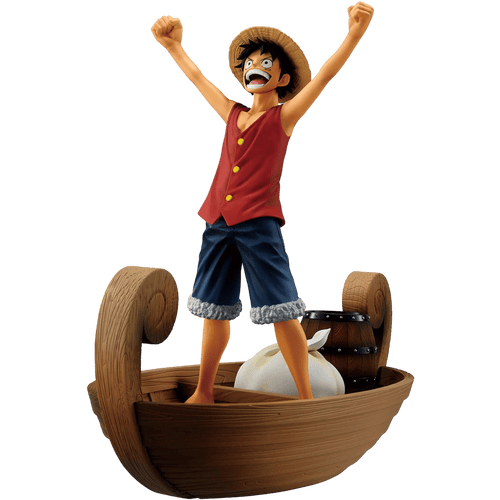 One Piece: Monkey D. Luffy I'm Going to Be King of the Pirates! (Memories of Adventure and The Shipping Route The Future) Revible Moment Ichibansho Figure (PREORDER)