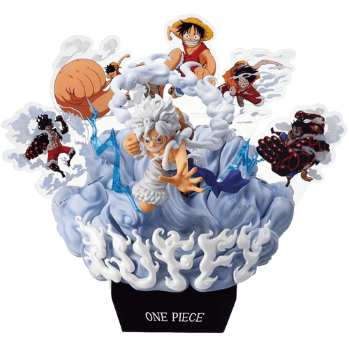 One Piece: Monkey D. Luffy Gear 5 (Memories of Adventure and The Shipping Route The Future) OnDimension Ichibansho Figure (PREORDER)