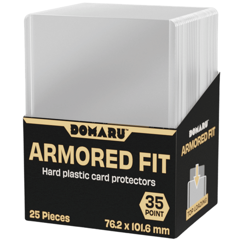 DOMARU Toploaders: Armored Fit 3" x 4" 35pt (25ct) (PREORDER)