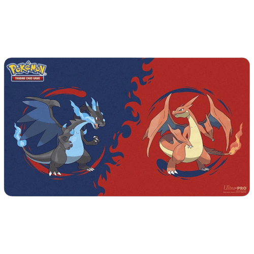 Ultra Pro Playmat: Pokemon - Mega Charizard X & Mega Charizard Y (PREORDER)