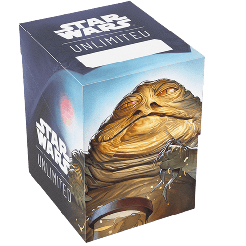 Gamegenic Deck Box: Star Wars Unlimited - Soft Crate - Leia Organa/Jabba the Hutt