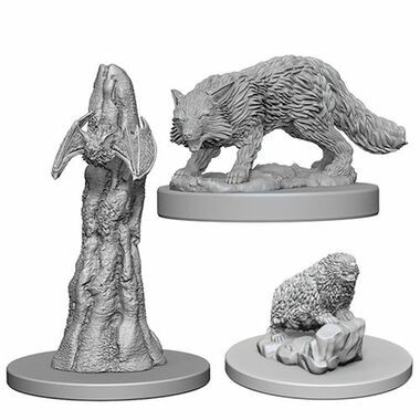Pathfinder Battles Deep Cuts Unpainted Miniatures: Familiars