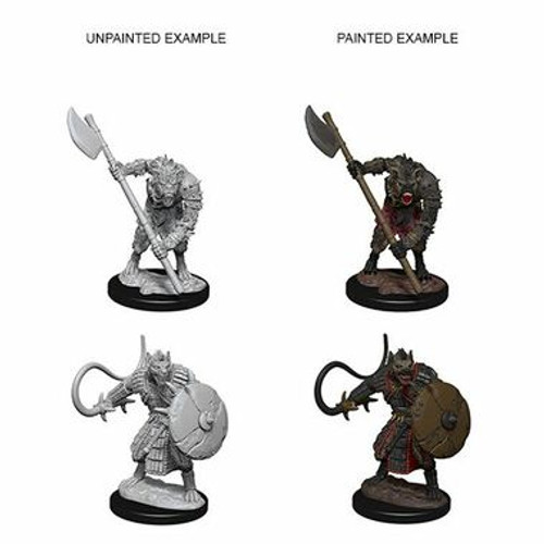 Pathfinder Battles Deep Cuts Unpainted Miniatures: Gnolls