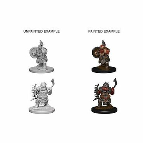 Pathfinder Battles Deep Cuts Unpainted Miniatures: Dwarf Male Barbarian