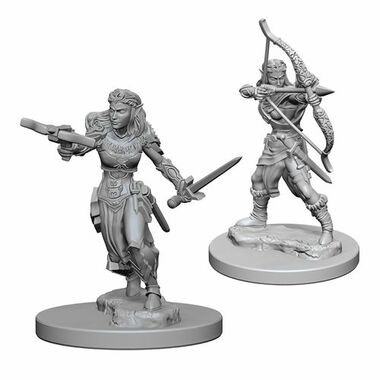 Dungeons & Dragons: Nolzur's Marvelous Unpainted Miniatures: Elf Female Ranger