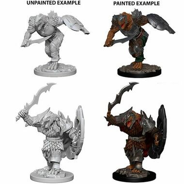 Dungeons & Dragons: Nolzur's Marvelous Unpainted Miniatures: Dragonborn Male Fighter