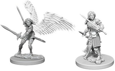 Dungeons & Dragons: Nolzur's Marvelous Unpainted Miniatures: Aasimar Female Paladin