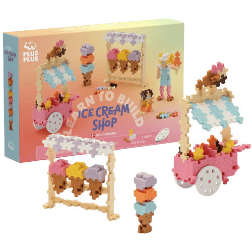 Plus-Plus: Learn to Build - Ice Cream Shop
