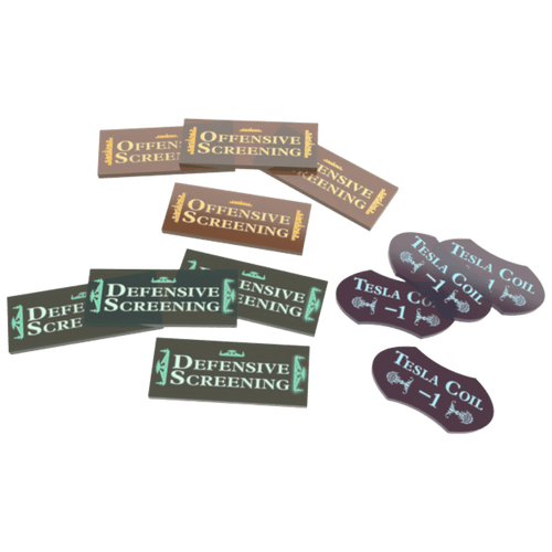 Leviathans: The Great War: Acrylic Token Set (PREORDER)