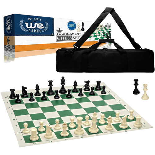 Weighted Tournament Chess Set - 3.75 in.